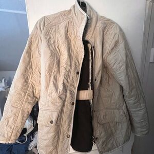 Barbour Cream Outerwear